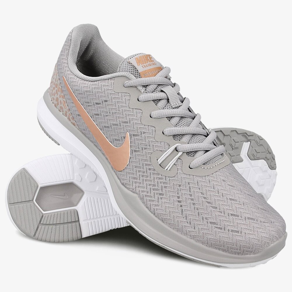 Nike 9 Women Gray Pink TR 7 Mesh Training Running Sneaker Workout Sport Gym Shoe